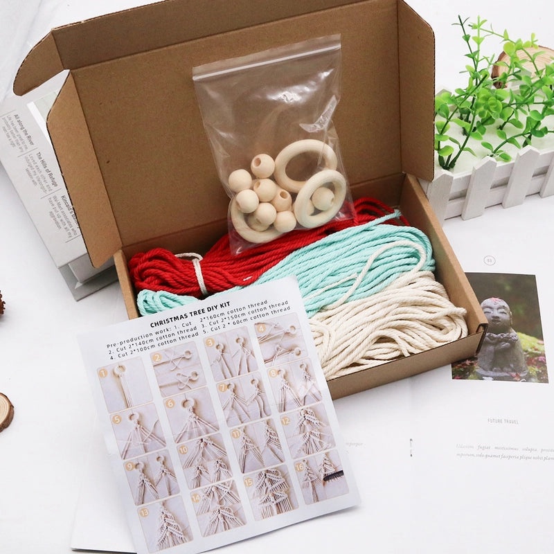 Christmas Cute Solid Color Cotton Tapestry Decorations|Home Decor