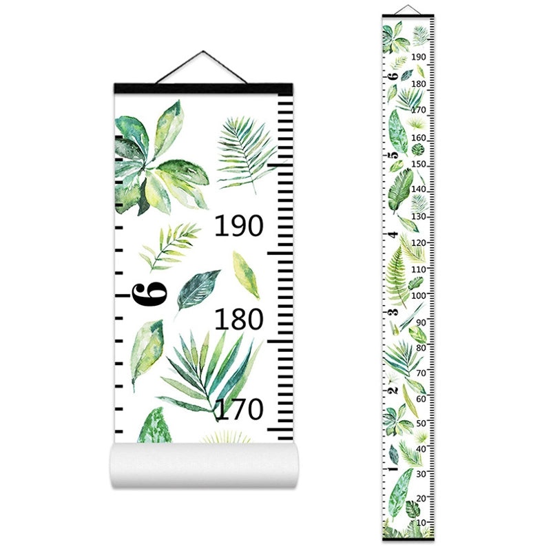 Nordic Kids Height Chart Wall Art | Decorative Growth Measurement for Children | Baby Height Sticker | Student Room Decor | Kids Growth Tracker|儿