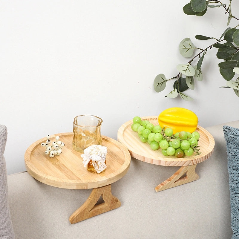 Retro Oval Wooden Tray for Home Decor | Home & Living Accessories