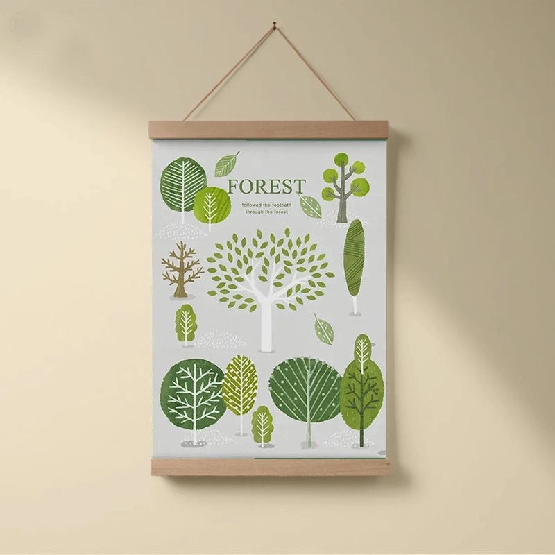 Rustic Letter Tree Wall Decor | Wall Art