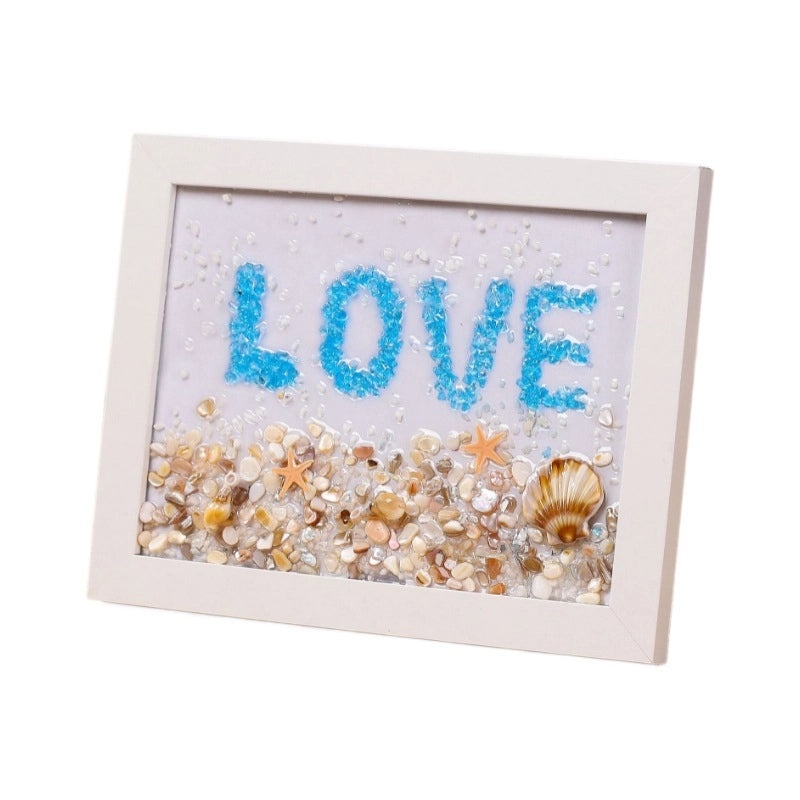 Kids DIY Resin Art Kit Starfish Seahorse Ocean Wave Craft Set|Kids Creative Craft Kits