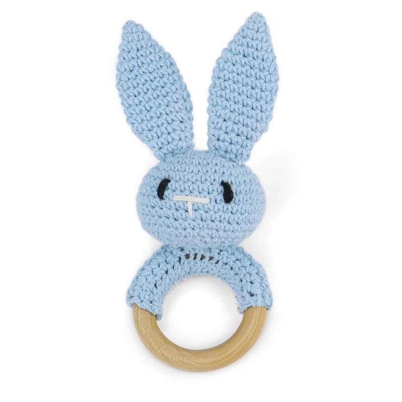 Baby Crochet Animal Rattle Soft Knitted Cartoon Doll Teething Toy for Infant Comfort|Baby Toys & Teethers