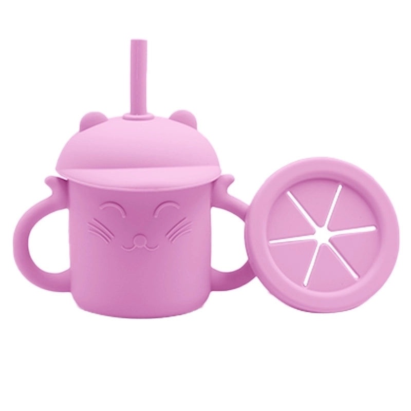 Adorable Dinosaur Silicone Spoon and Plate Set for Kids | Baby & Kids Tableware