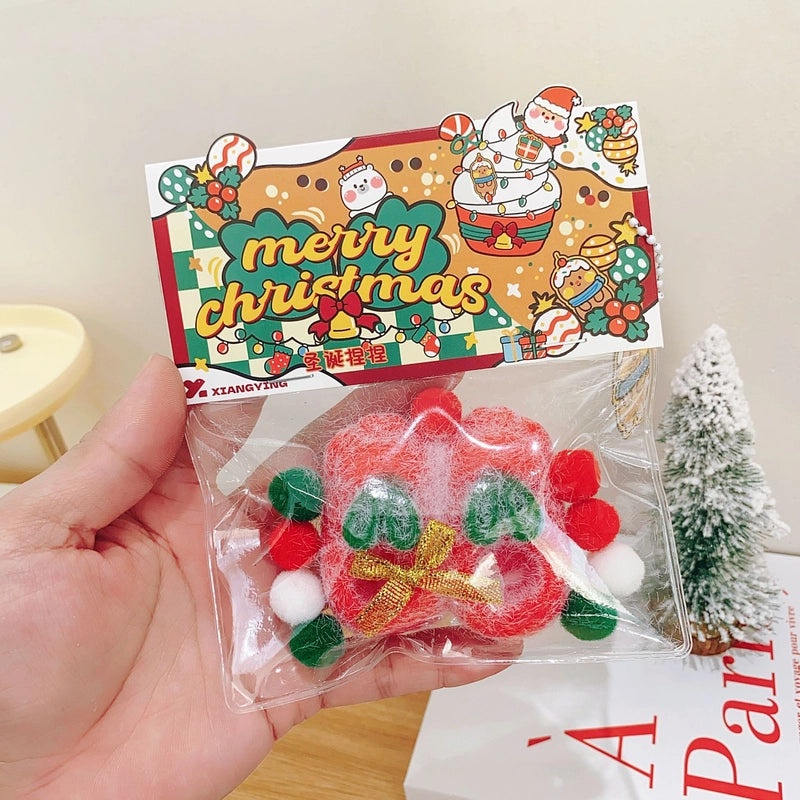 Christmas Tree Donut Fidget Toy Squeezing Stress Relief TPR Sensory Toy | Stress Relief Toys