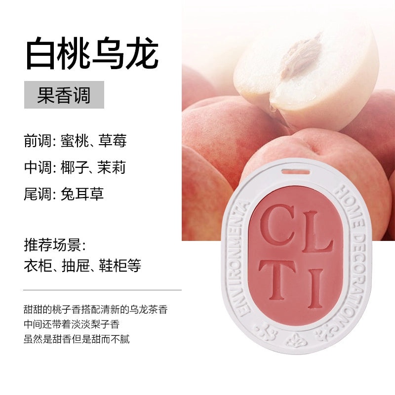 Aromatherapy Gypsum Wax Slice Solid Perfume Pendant for Home Wardrobe Car Fragrance Gift | Home Fragrance Accessories