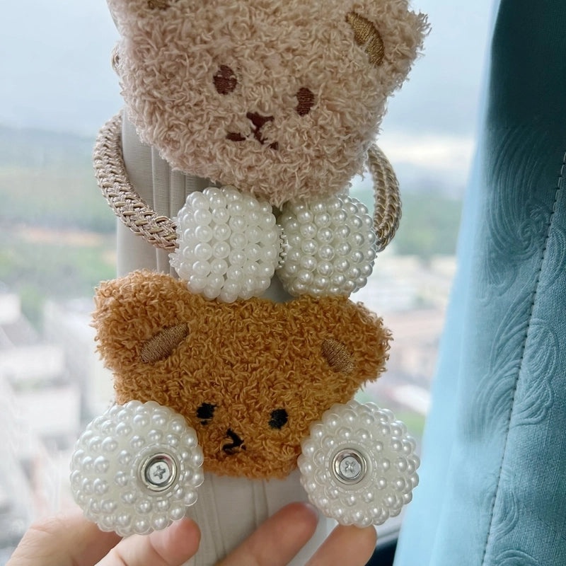 Bear and Flower Polyester Curtain Tieback for Vacation Home | Home Decor Accessories