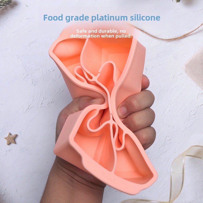 Large Silicone Ice Cube Tray with Lid 6-Slot Quick Freeze Square Mold for Home Use|Kitchen & Dining Accessories