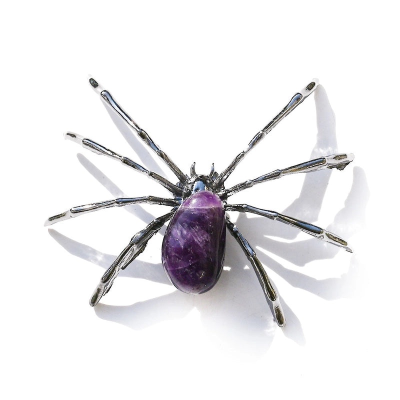 Halloween Spider Stone Ornaments Cool Novelty Artificial Decorations | Halloween Decorations