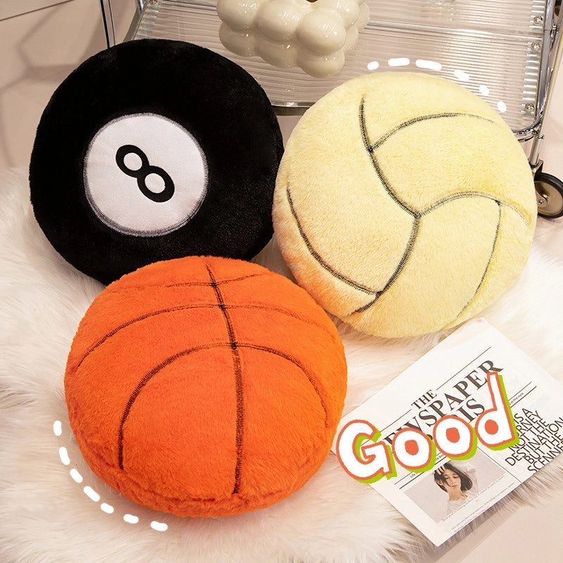 Plush Basketball and Football Stuffed Animals with Soft PP Cotton Filling|Stuffed Animals & Plush Toys