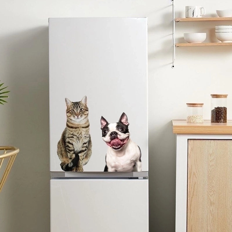 Adorable Rabbit Pet PVC Wall Decal for Dog and Cat Lovers | Home Decor