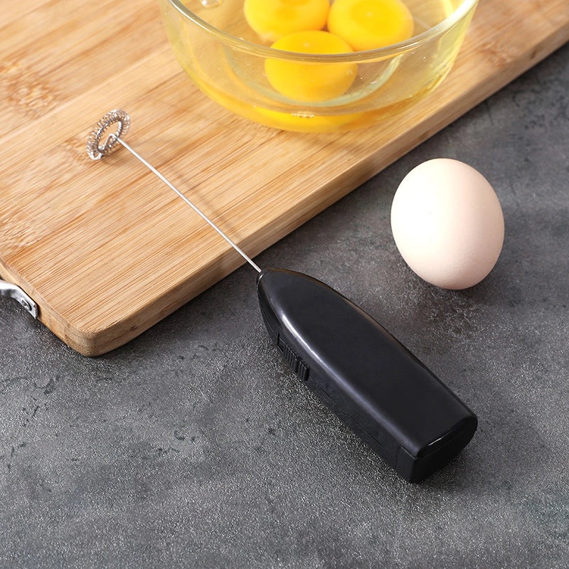 Minimalist Solid Color Stainless Steel Egg Beater Hand Mixer|Kitchen Utensils