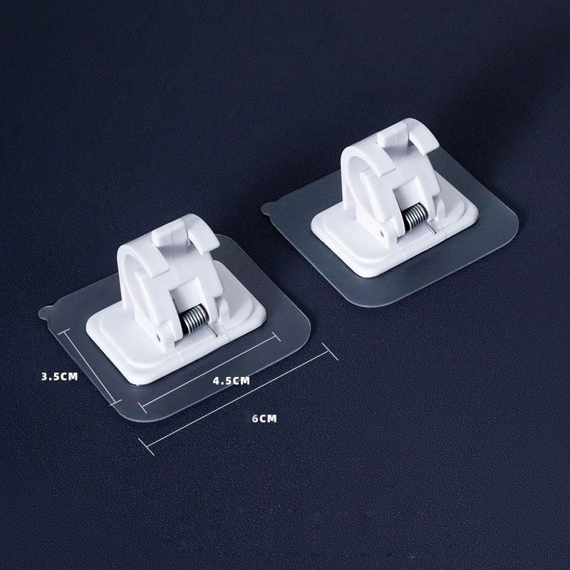 Telescopic Door Curtain Rod with Punch-Free Adhesive Hooks|Home Decor Accessories