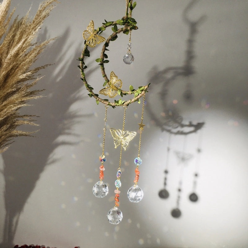 Crystal Butterfly Suncatcher Wall Decor for Home | Home Decor
