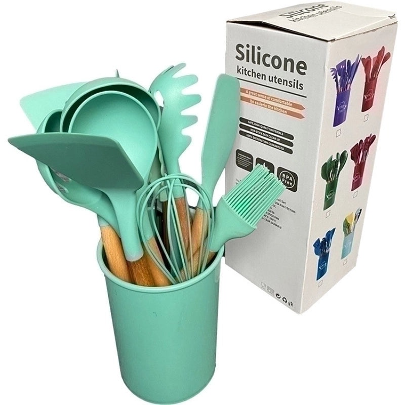 Minimalist Color Block Silicone Bakeware Set|Kitchen & Dining