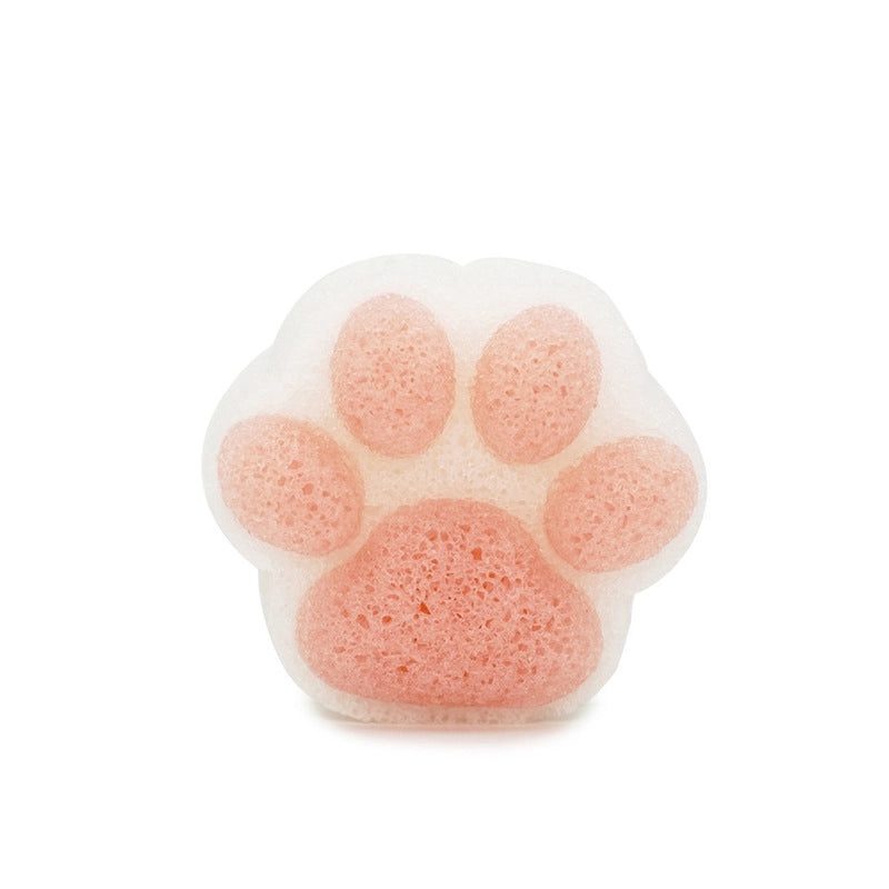 Natural Konjac Baby Bath Sponge Soft Cotton Flannel Newborn Face Cleansing Exfoliating Pad|Baby Care Accessories