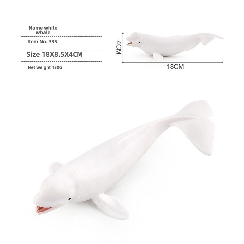 Realistic Marine Animal Toy Set|Educational Marine Life Models|Whale and Narwhal Figure Collection|Ocean Animal Simulation Toys|Kids Learning Mod
