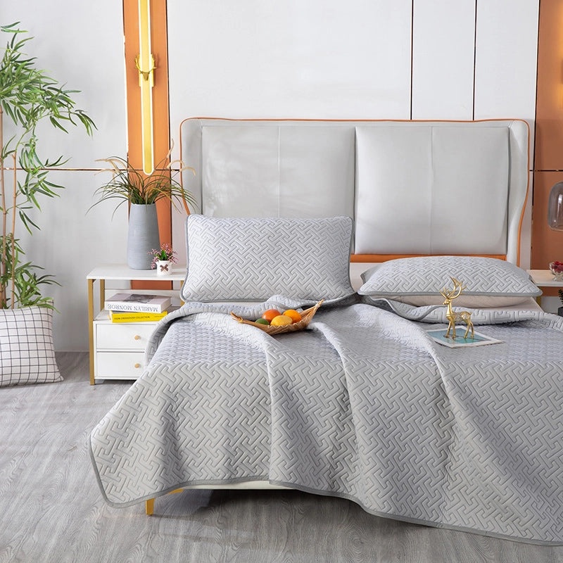 Thailand Royal Bio-based Latex Silk Mat 3-piece Set Soft High-end Mat for Micro-business | Home & Living Accessories