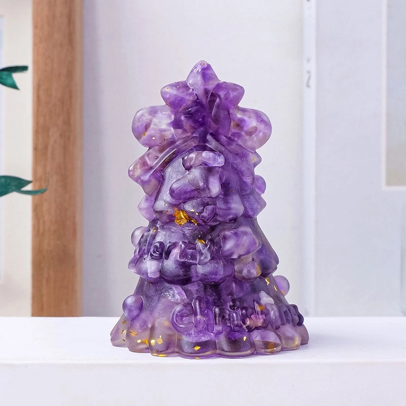 Christmas Resin Crystal Tree Decoration Modern Classic Style for Home and Table|Home Decor