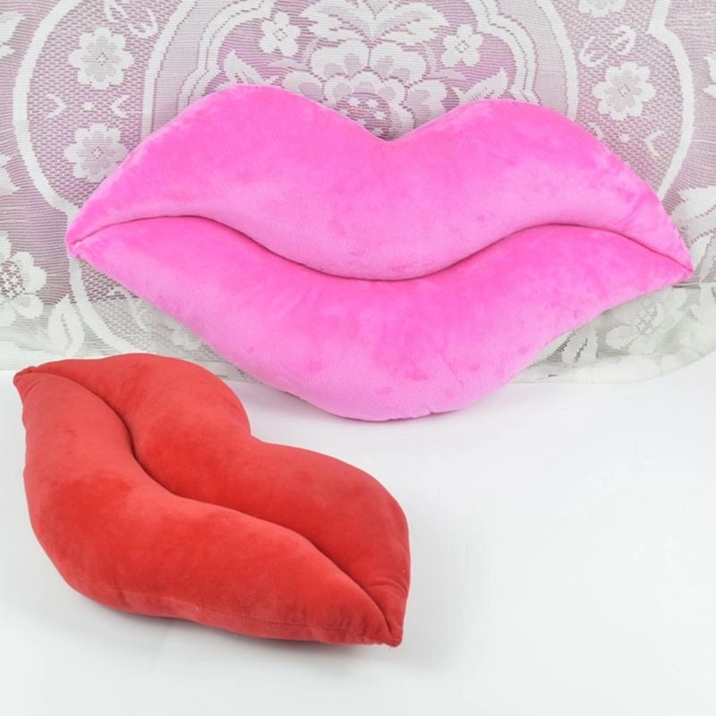 Cute Plush Doll with Lip Design | Soft Cotton Toy | Kids Accessories | Dolls & Toys