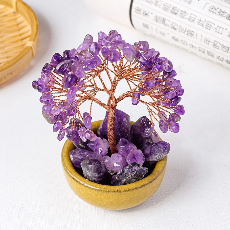 Minimalist Tree Crystal Ornament Decorative Artificial Home Accessories|Home Decor