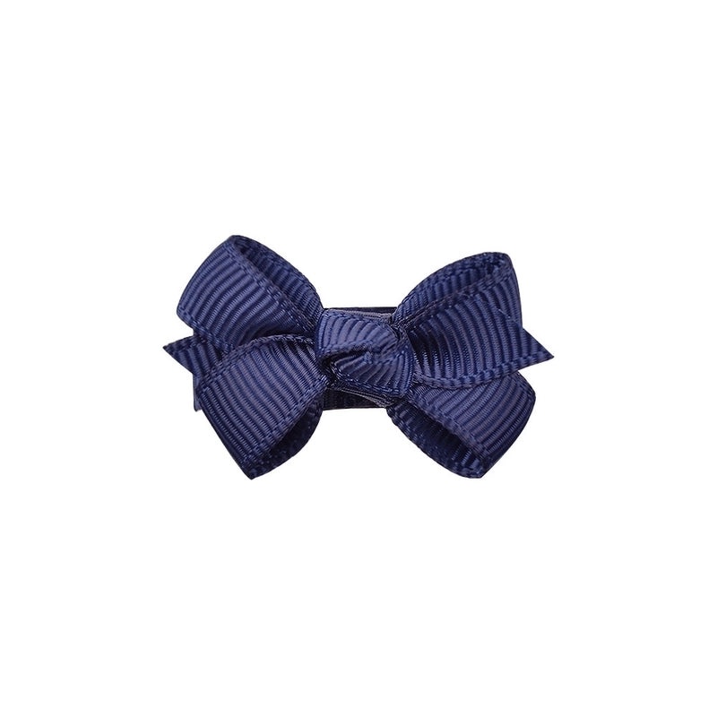 Classic Solid Color Baby Bow Hair Clips Set|Baby Accessories