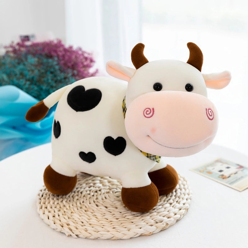 Cute Calf Plush Toy Niu Niu Xiaoke Doll Soft Stuffed Animal Kids Birthday Gift|Plush Toys & Stuffed Animals