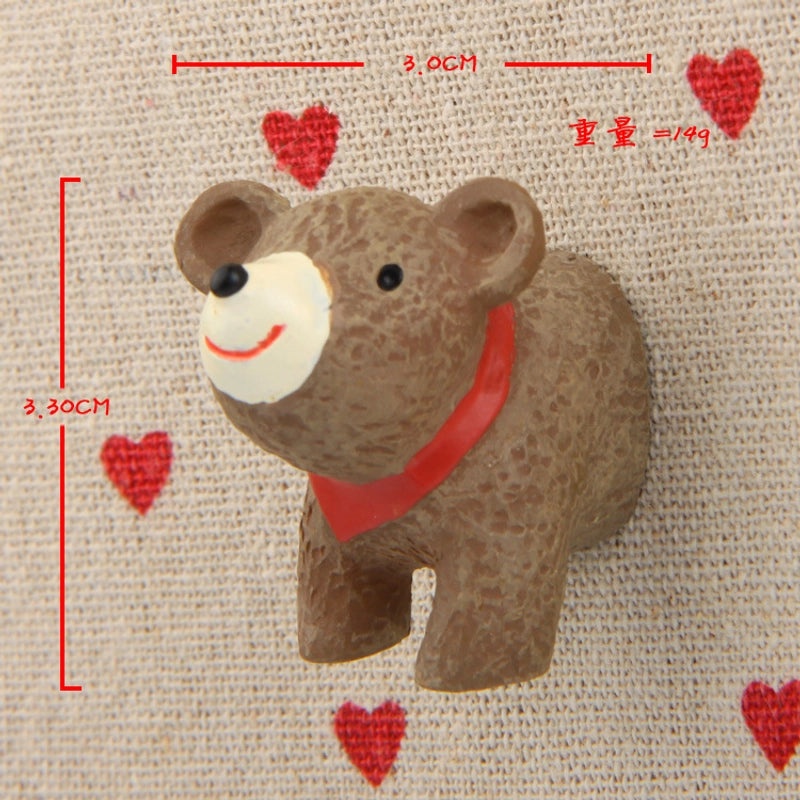 Cute Cartoon Animal Resin Figure | Decorative Accessories