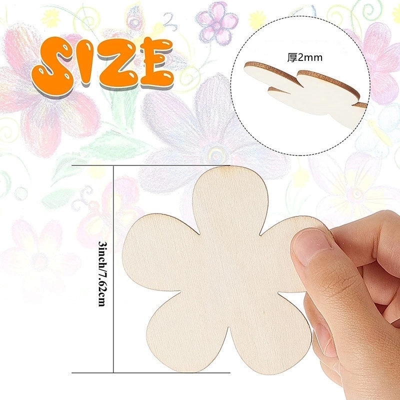 Elegant Minimalist Wooden Flower Pendant 1 Piece | Jewelry & Accessories