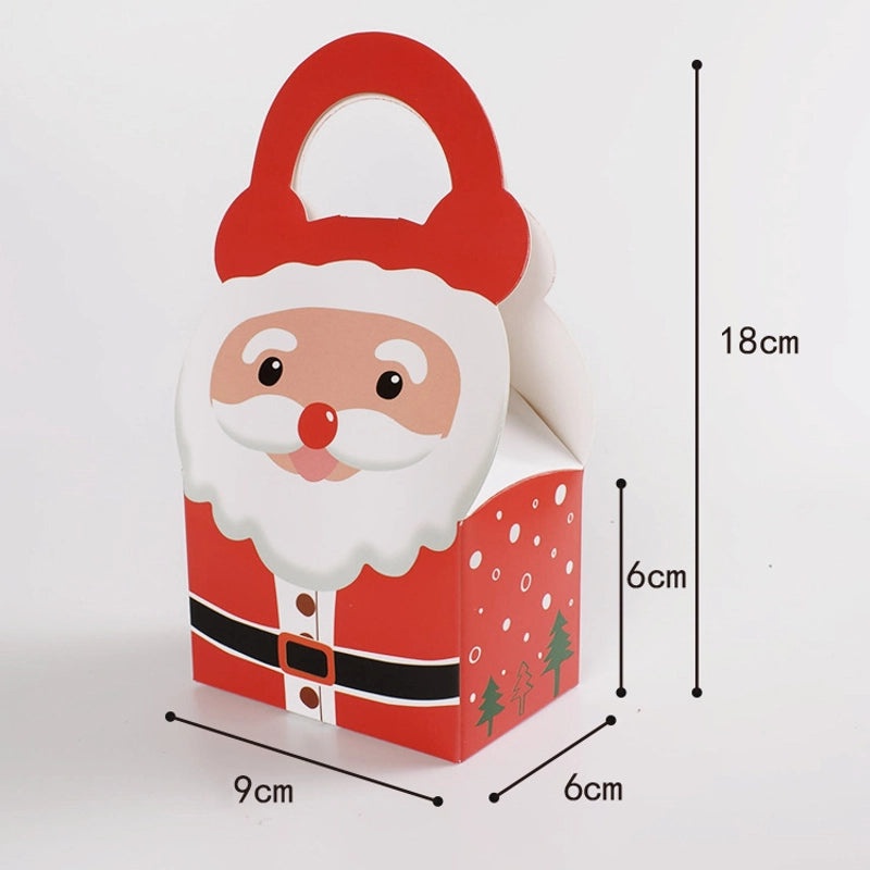 Christmas Santa Claus Gift Bags Cute Letter Design Party Wrapping Supplies|Holiday Gift Wrap & Bags