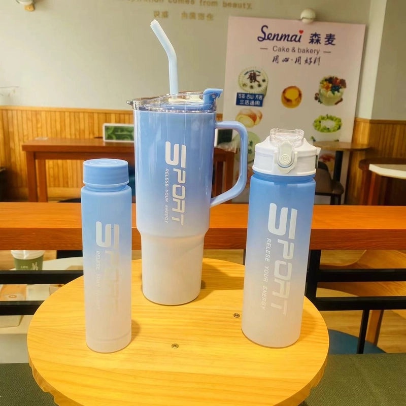 Stylish Solid Color PC Water Bottle - Durable & Lightweight | Sports & Outdoors Accessories