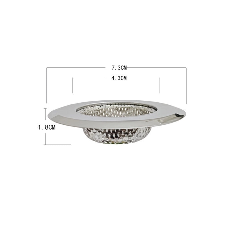 Stainless Steel Kitchen Sink Drain Strainer Net 304 Filter Garbage Catcher Funnel|Kitchen Accessories