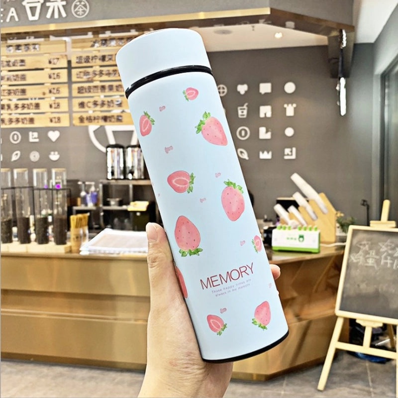 Adorable Strawberry Stainless Steel Thermos Cup 304 Grade 1 Piece | Drinkware & Thermoses