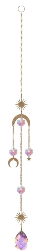 Elegant White Moon Crystal Necklace Pendant|Jewelry & Accessories