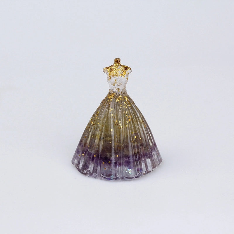 Romantic Minimalist Dress Resin Ornaments Elegant Synthetic Decorative Accessories|Home Decor Ornaments