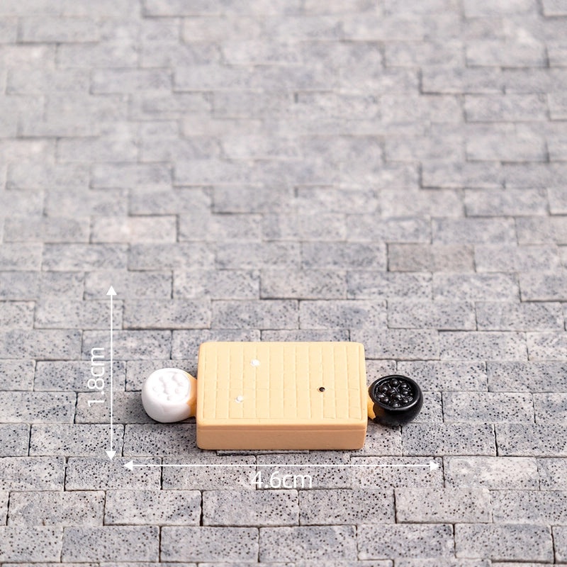 Micro Landscape Miniature Poetry Book Doll with Li Bai Theme | DIY Garden Decoration Accessories | Mini Ancient Style Ornaments | Home Decor | Mi