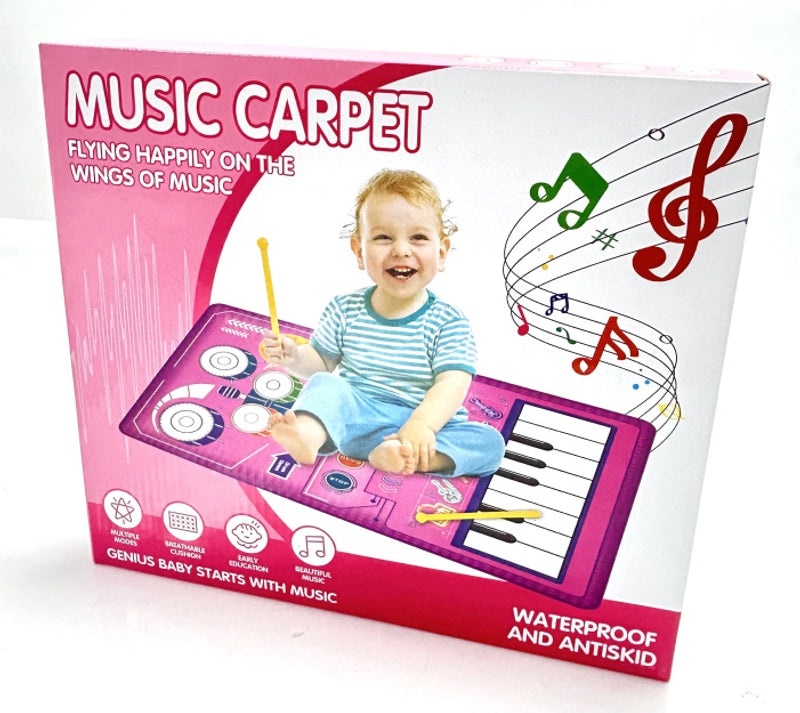 Early Learning Drum and Piano Music Blanket for Babies|Educational Toys