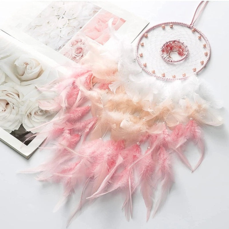 Minimalist Geometric Feather Dreamcatcher Wall Art Rope Design|Home Decor & Wall Art