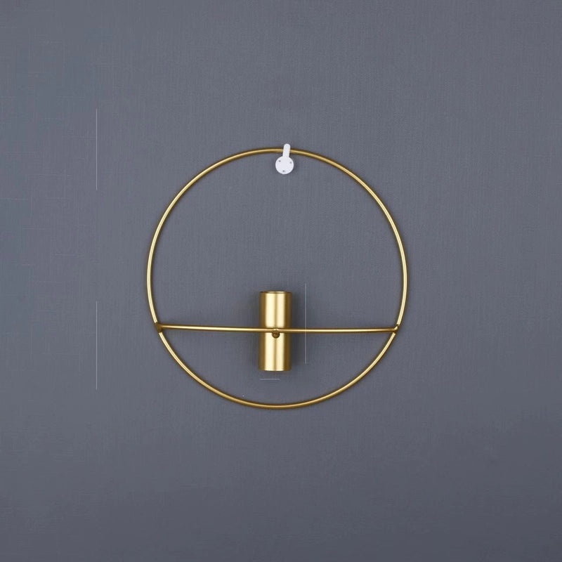 Elegant Solid Color Iron Wall Decor | Home Decor