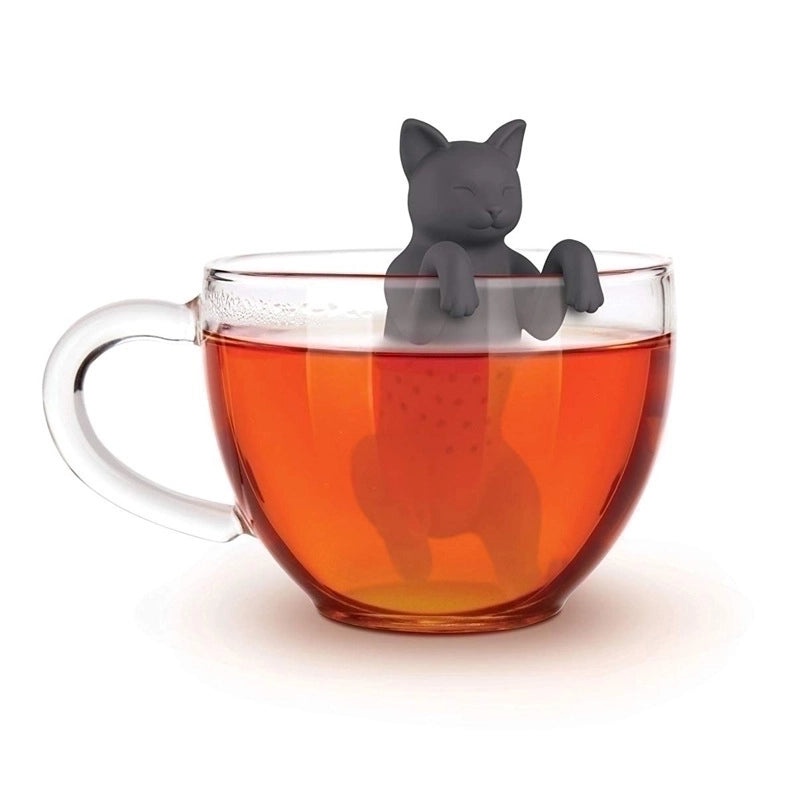 Adorable Cat-Shaped Silicone Tea Infuser 1 Piece|Kitchen & Dining Accessories