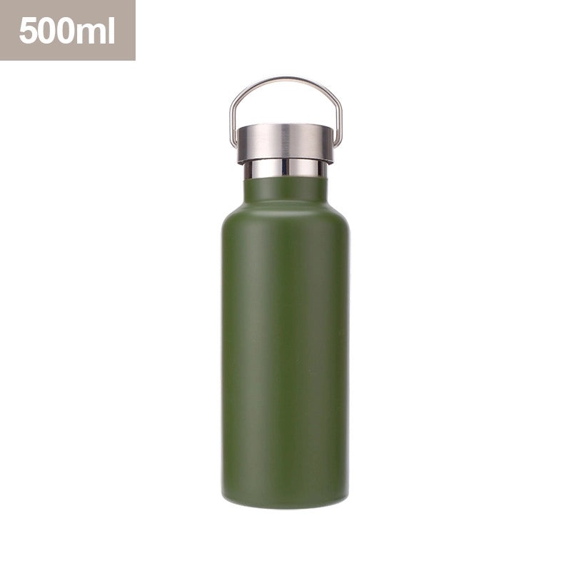 Elegant Solid Color Stainless Steel Thermos Cup 201 & 304 Grade Durable Design | Drinkware