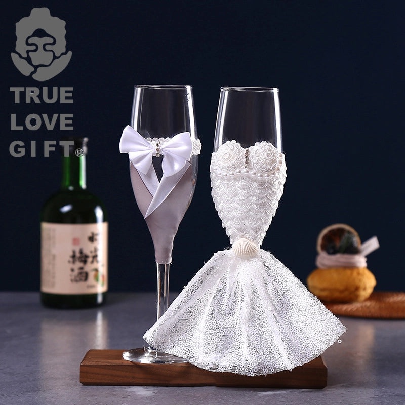 Elegant Bow Knot Glassware Set 1 Piece | Home & Kitchen Tableware