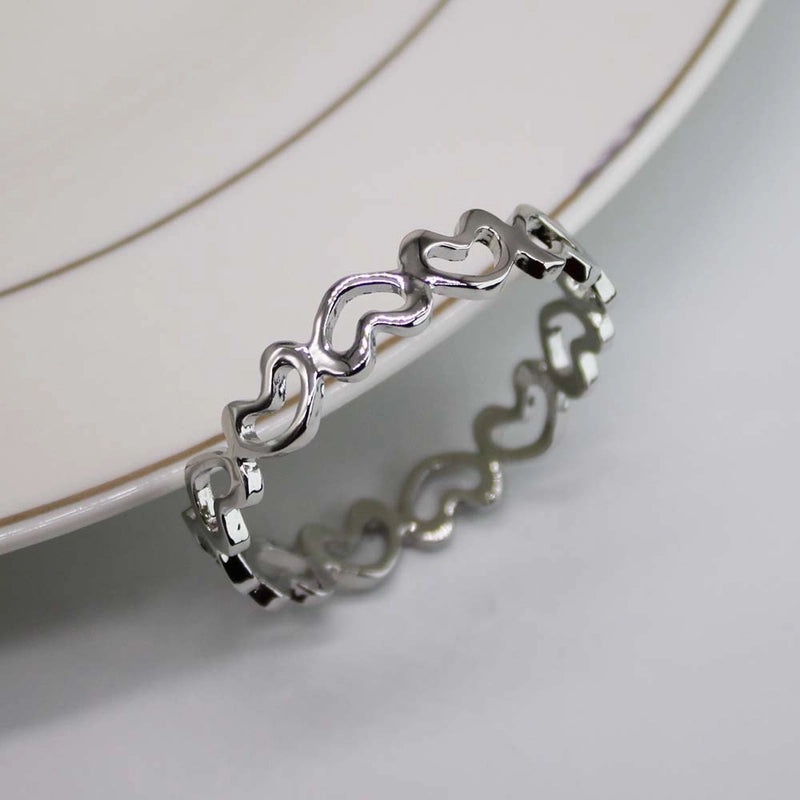Elegant Red Heart Alloy Napkin Ring for Valentine's Day | Dining & Tabletop Accessories