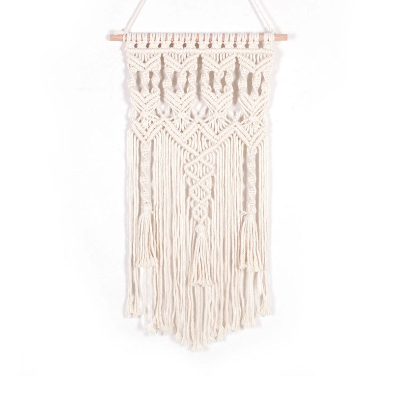 Nordic Woven Cotton Rope Wall Hanging Decorative Pendant Simple Handmade Tapestry for Home Decor | Home Decor & Wall Art