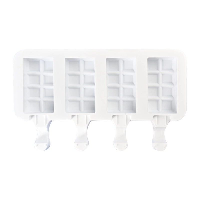 3 and 4 Cavity Ice Cream Molds DIY Food Grade Silicone Popsicle Jelly Cheese Popsicle Mold|Kitchen & Dining