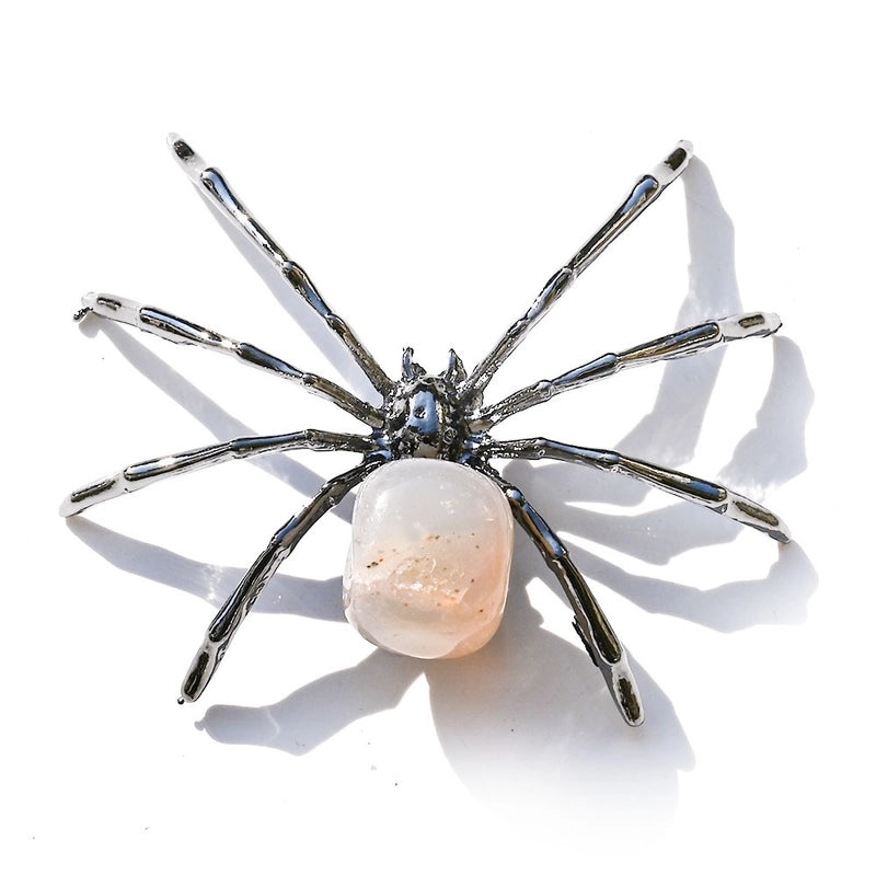 Halloween Spider Stone Ornaments Cool Novelty Artificial Decorations | Halloween Decorations