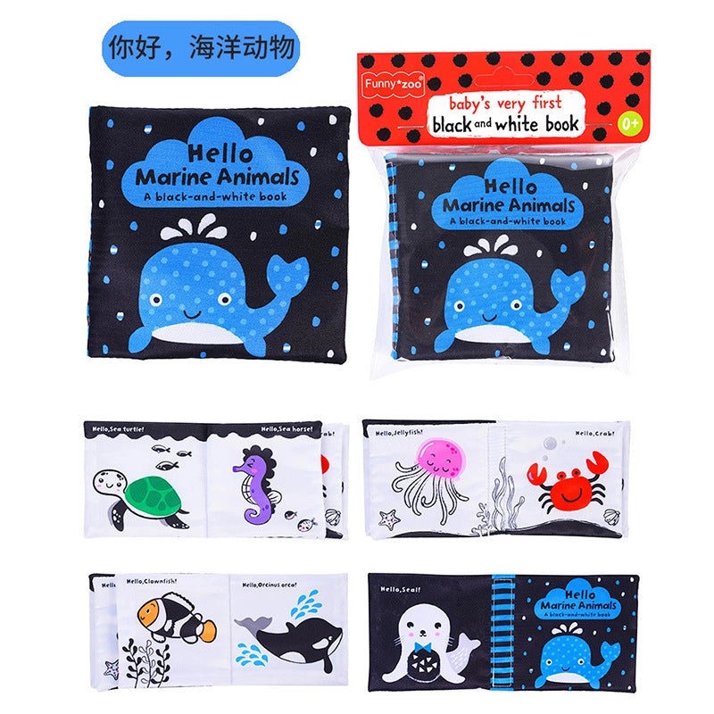 Soft Animal Alphabet Baby Cloth Book|Baby Toys & Books