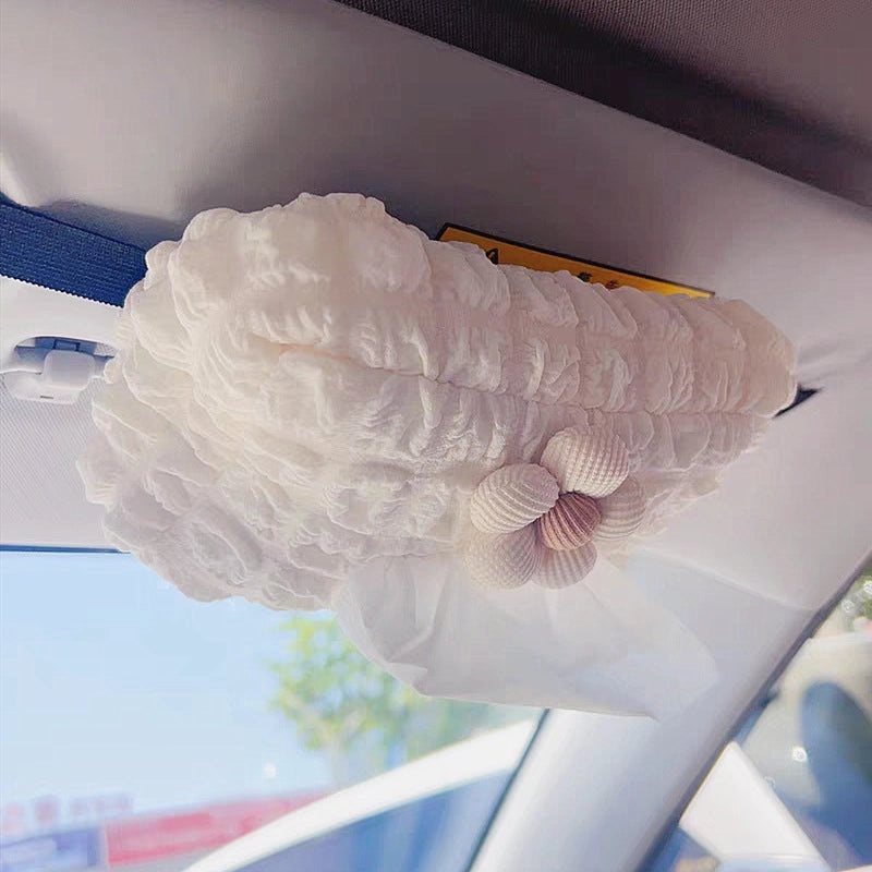 Multicolor Bubble Fiber Fabric Tissue Holder for Casual Vacation Use|Home & Living Accessories