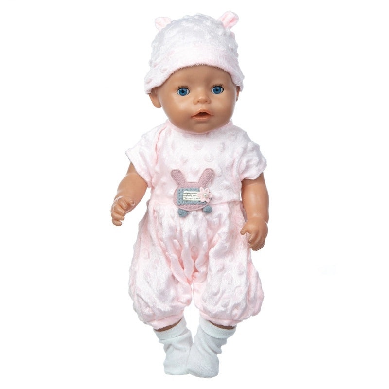 Baby Doll One-piece Outfit Soft Baby Clothes Toy Accessories|Doll Clothing & Accessories