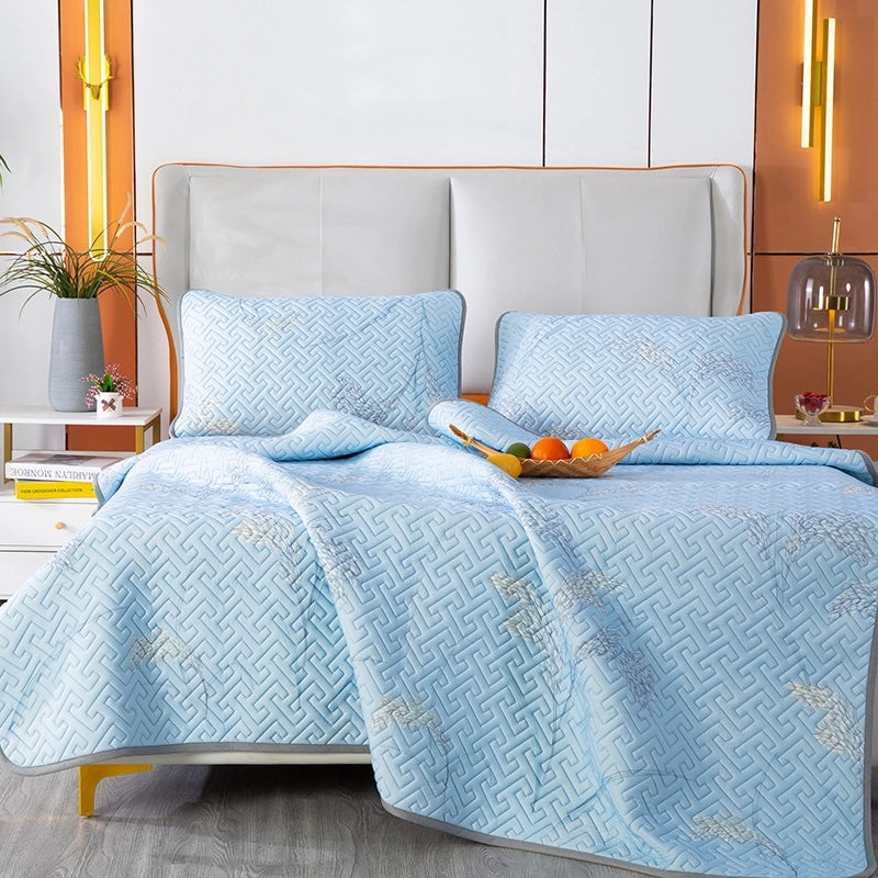 Thailand Royal Bio-based Latex Silk Mat 3-piece Set Soft High-end Mat for Micro-business | Home & Living Accessories