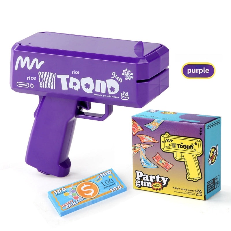 Strange Electric Money Spray Gun Cartoon Toy for Parties and Weddings|Party Supplies